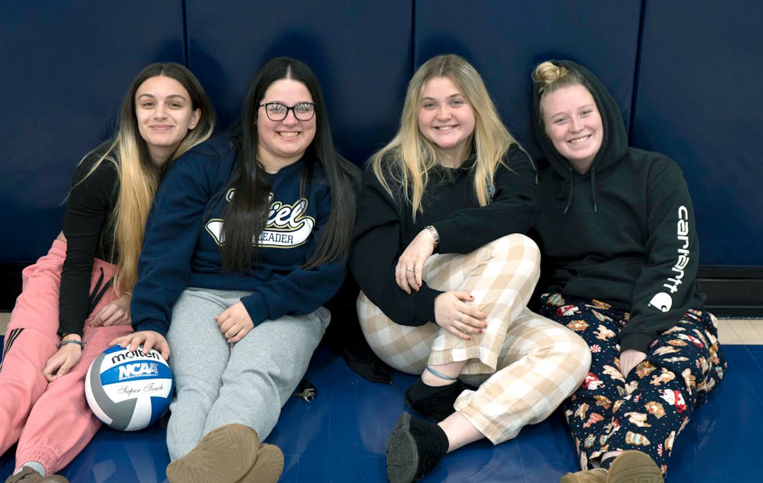 Four Students in the Gym - Winter 2025