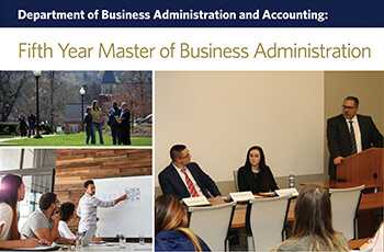 Five year MBA Information